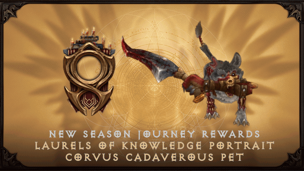 diablo 3 season 39 corvus cadaverous pet and frame