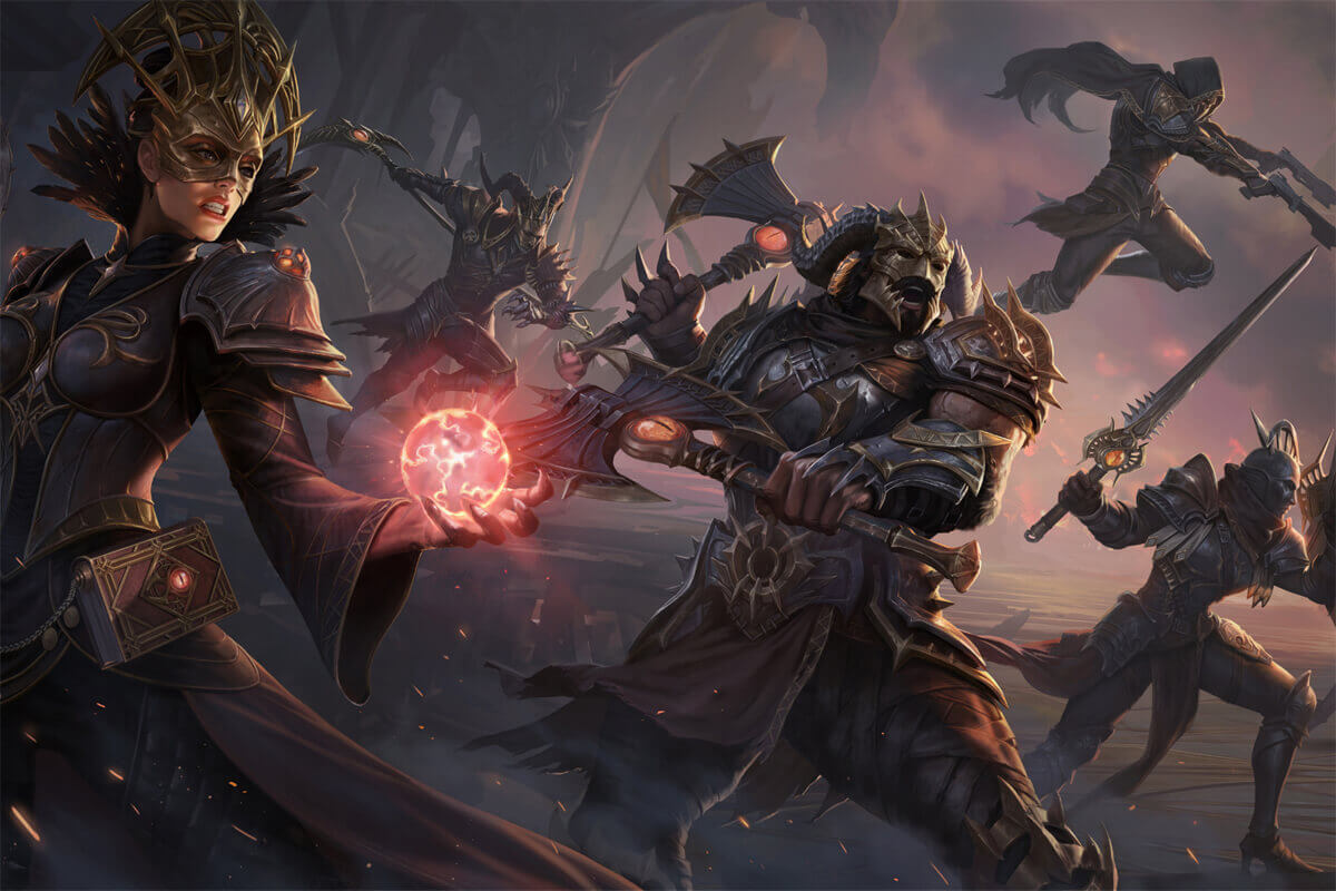 diablo 3 characters on action