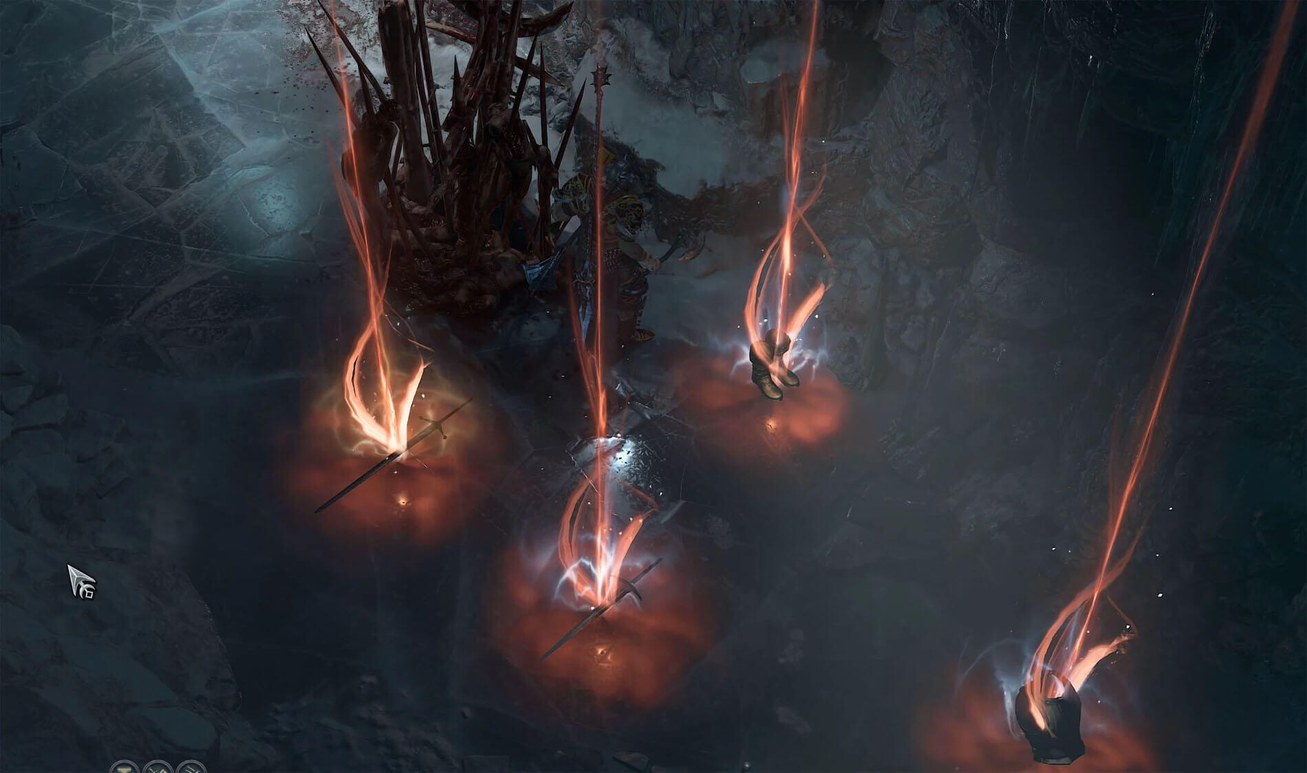 screenshot of loot farming diablo 4 lord of hatred