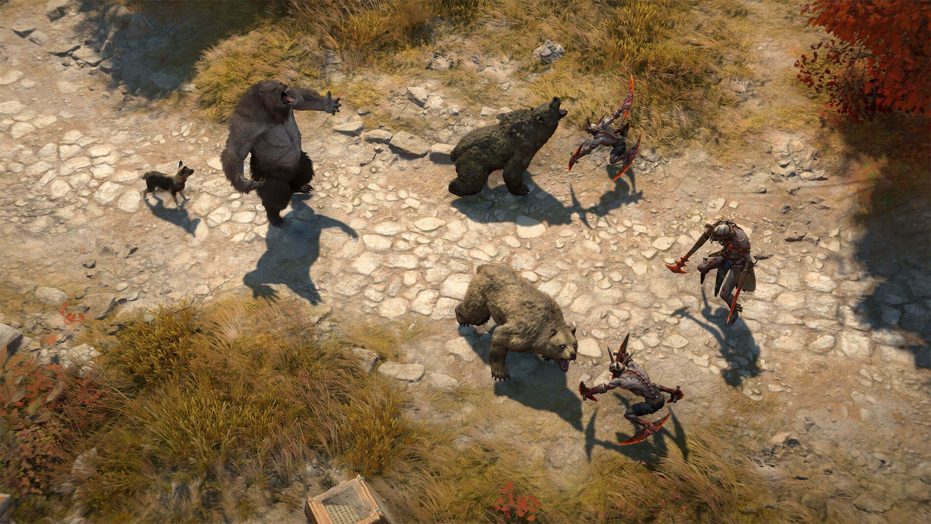 screenshot of fighting seen with the talisman set on diablo 4 lord of hatred