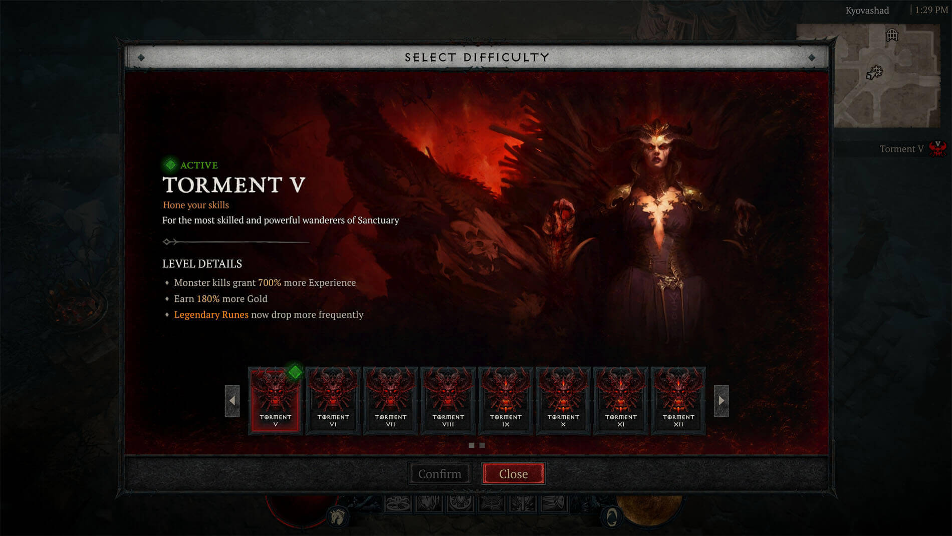 diablo 4 lord of hatred torment V