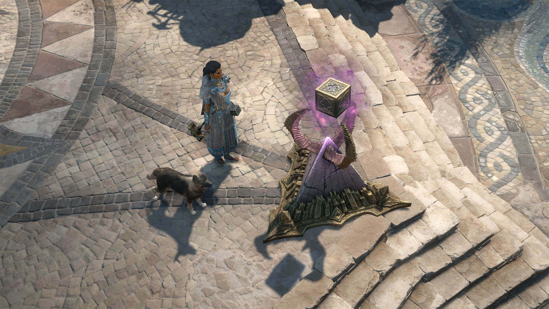 screenshot of unlocking the horadric cube