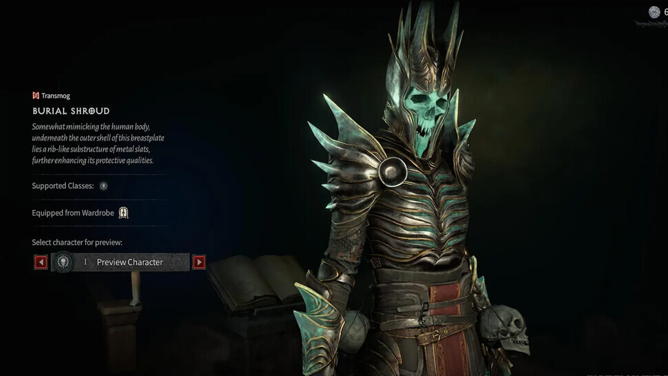 Necromancer starting game screenshot
