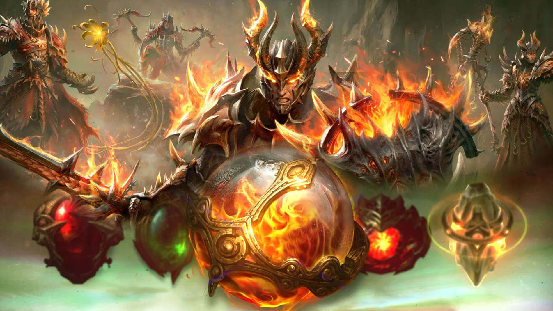 diablo immortal evils with legenddary gems
