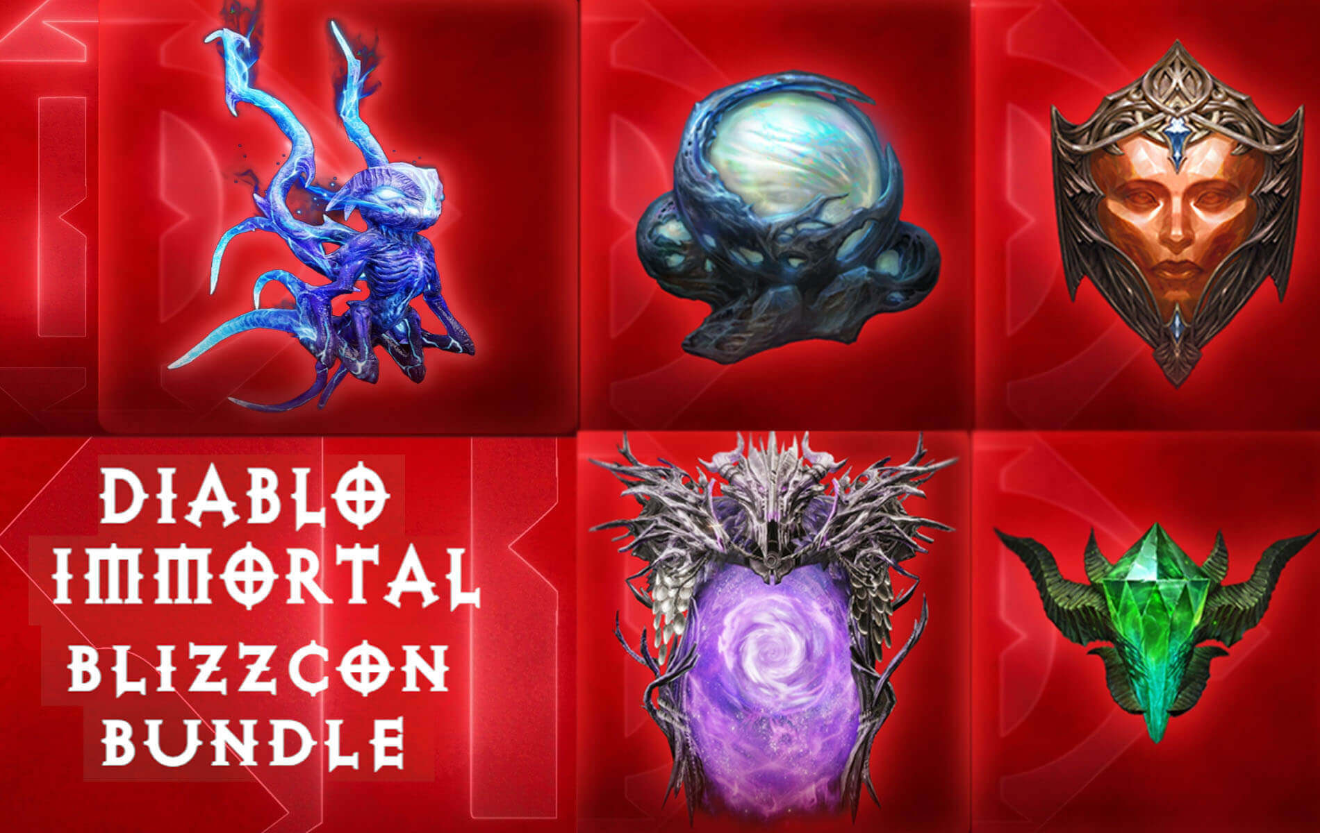 screenshot of the diablo immortal blizzcon digital bundle