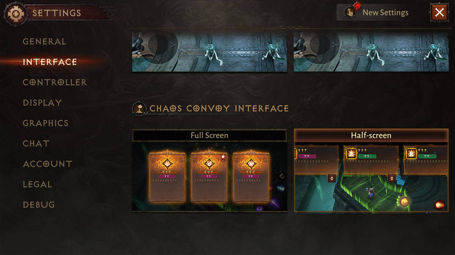 diablo immortal chaos of convoy interface screenshot