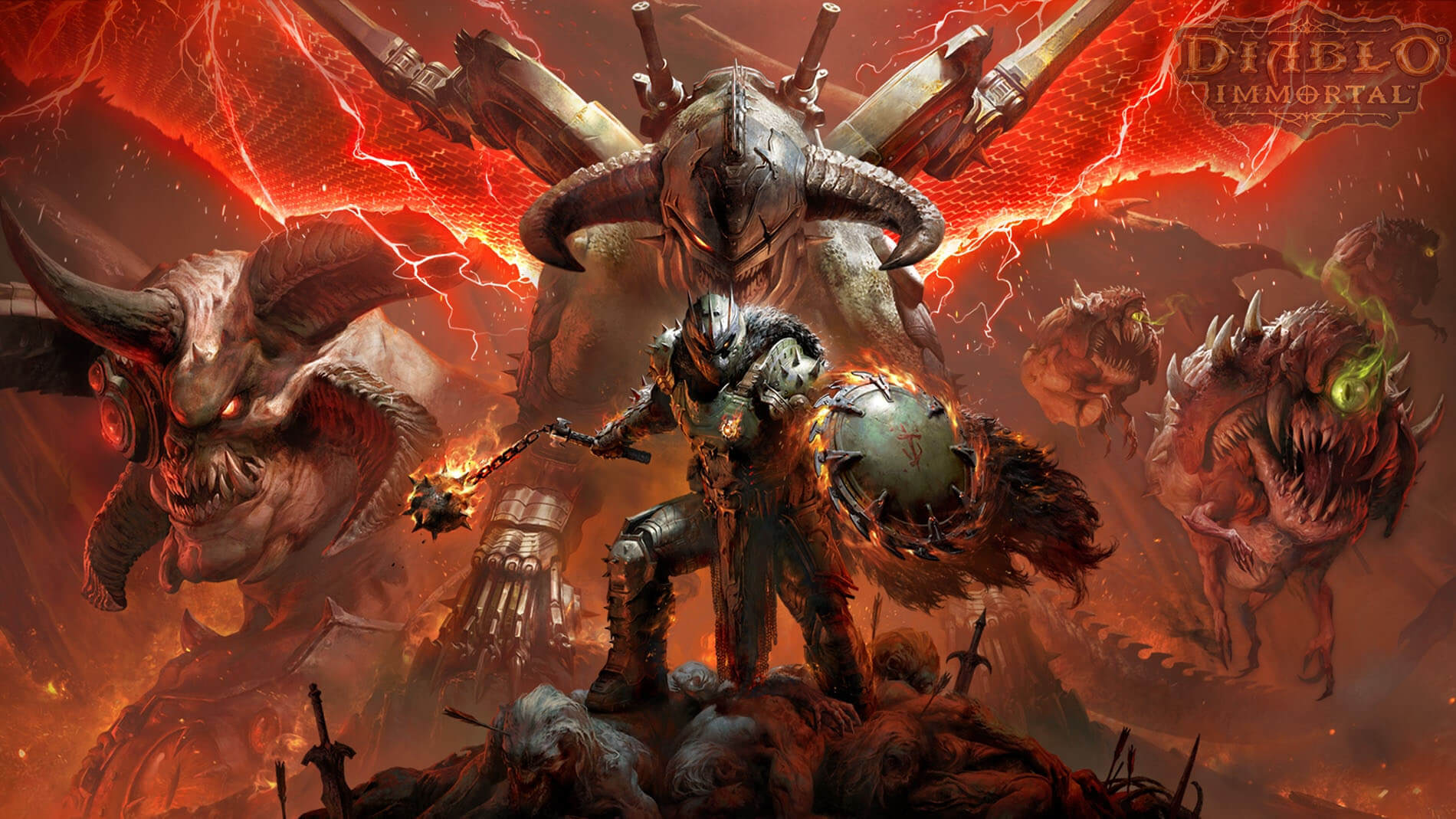 diablo-immortal doom limited event characters, armours and pets screenshot 