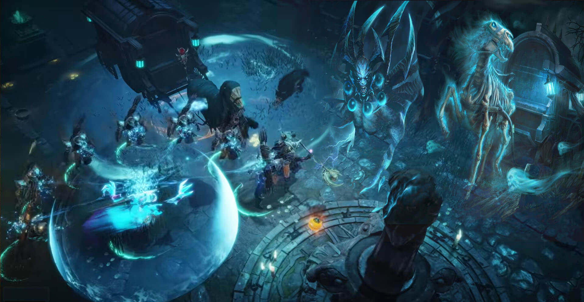 diablo immortal horrid transformations fight scene  screenshot