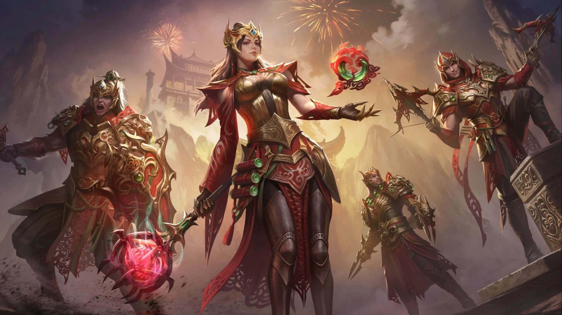 screenshot of jade fused warlord fighters