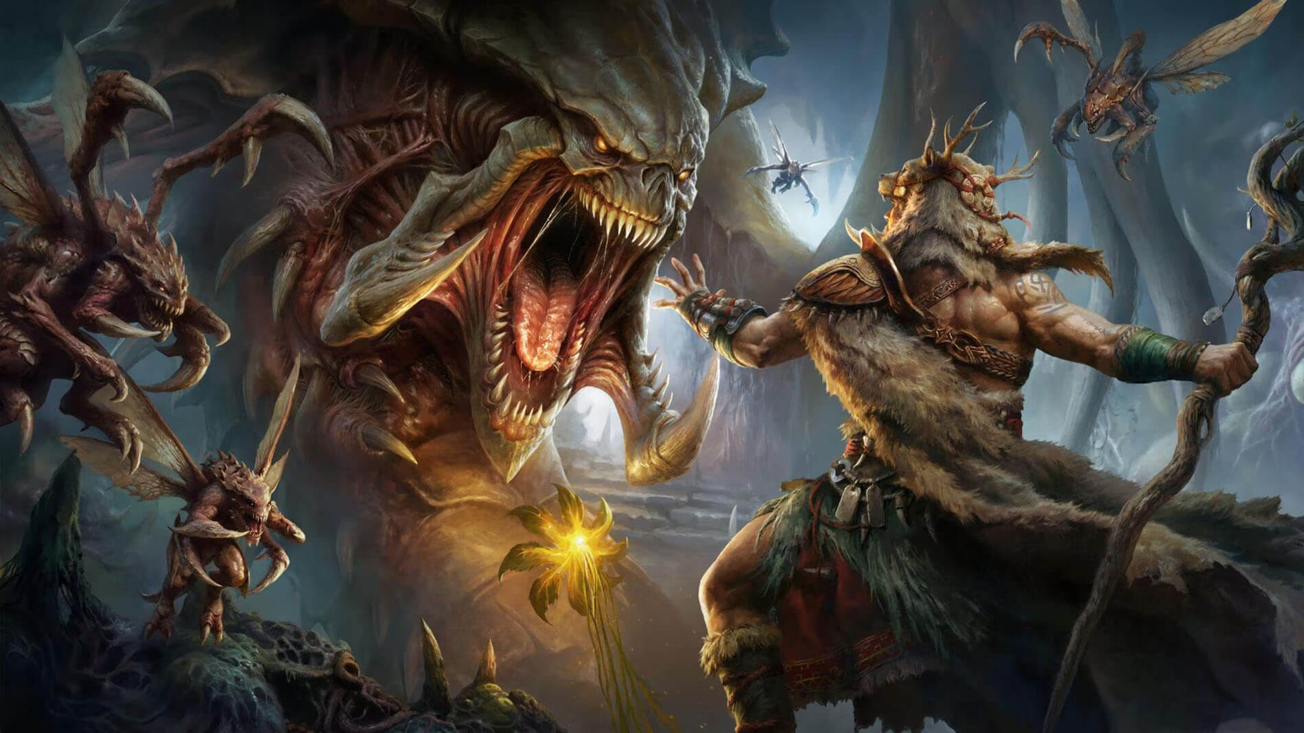feral hydralisk fight in diablo immortal star craft crossover event