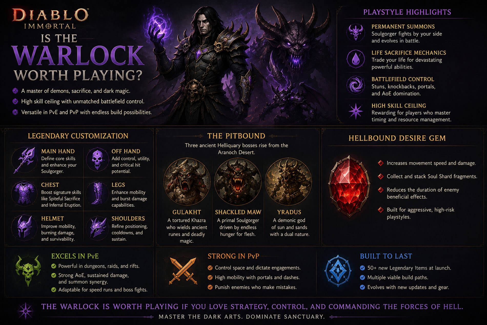 diablo immortal warlock explained