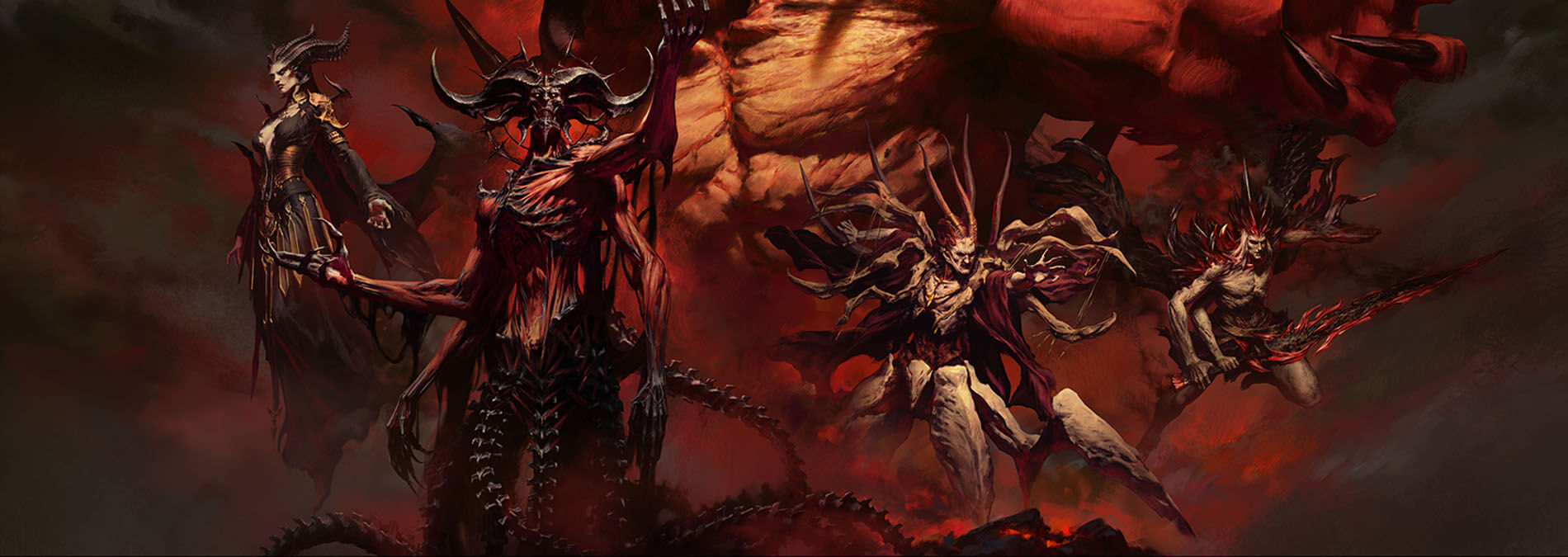 all diablo evils pictures together for bilizzcon 2026