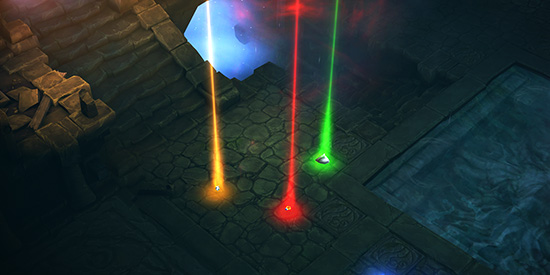 Legendary Changes Colored Beam