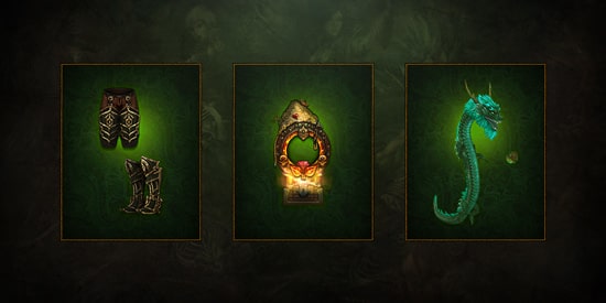 Diablo Season 23 - Three cosmetic rewards