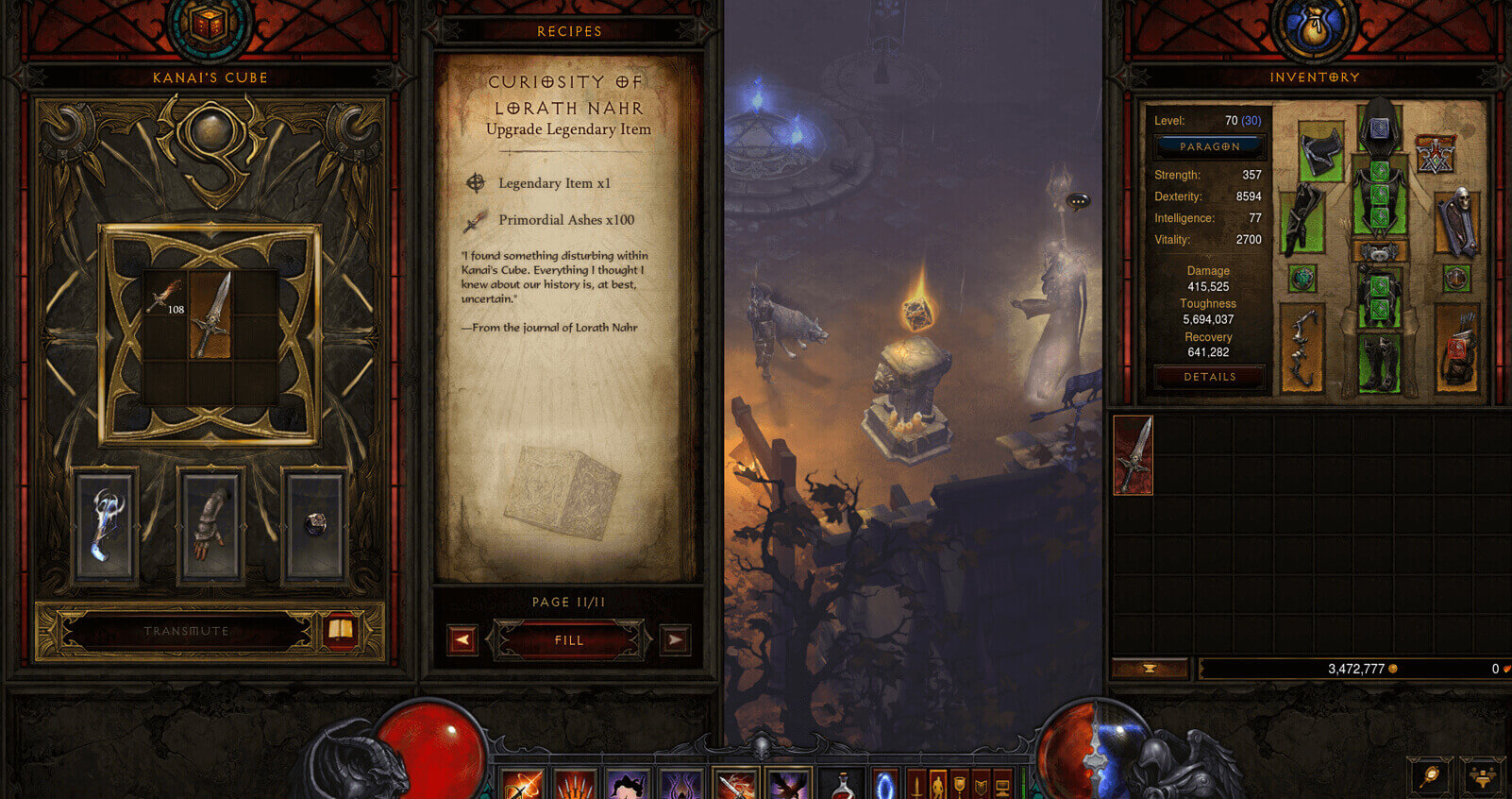screenshot of primordial ashes
